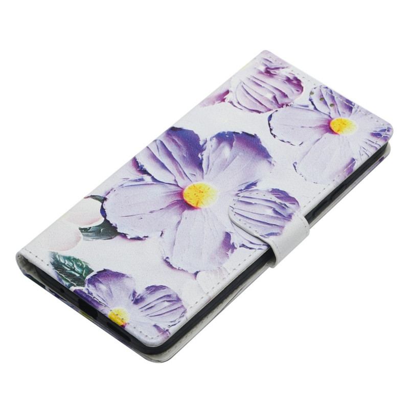 Fodral För Oppo Reno 14f 5g Vintageblommor