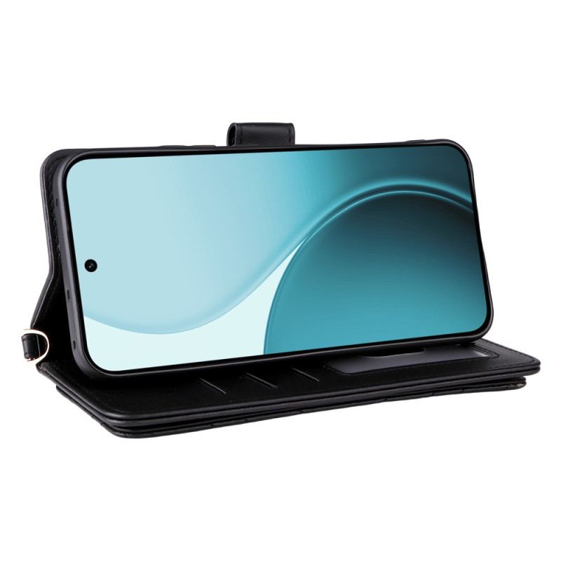 Fodral Oppo Reno 14f 5g Premiumdesign Med Axelrem Och Rem