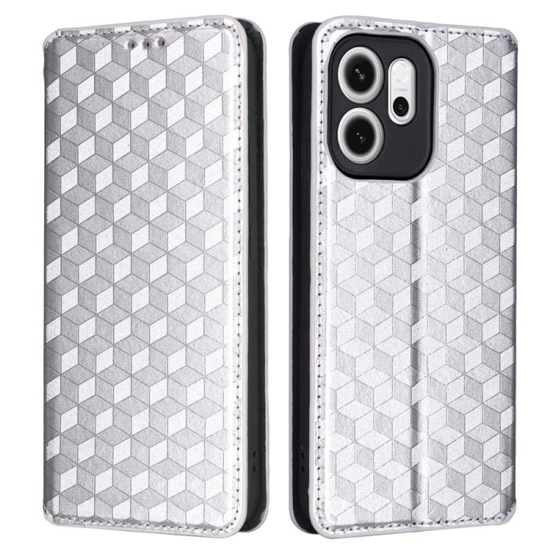 Folio-fodral Oppo Reno 14f 5g Diamantmönster