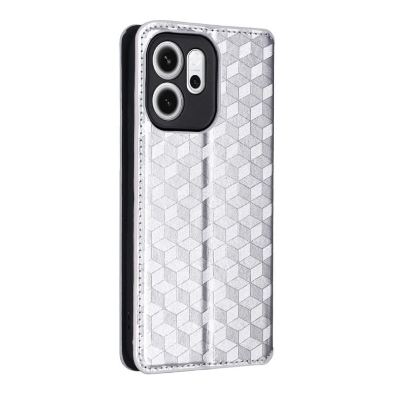 Folio-fodral Oppo Reno 14f 5g Diamantmönster