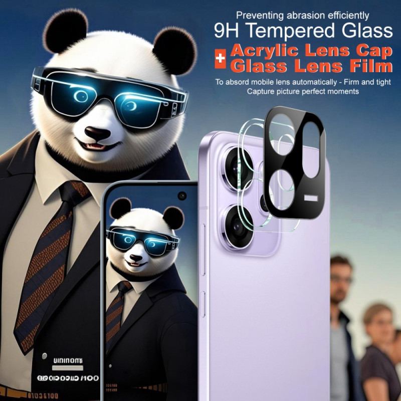 Linsskydd I Härdat Glas För Oppo Reno 14 F 5g (svart Version) Imak