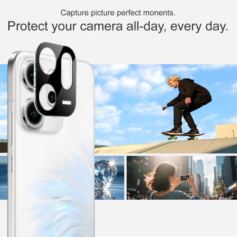 Linsskydd I Härdat Glas För Oppo Reno 14 F 5g (svart Version) Imak