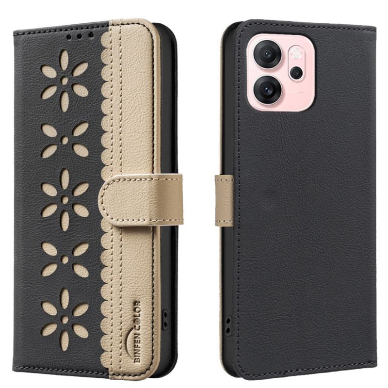 Skyddsfodral Oppo Reno 14f 5g Blommig Binfen-färg