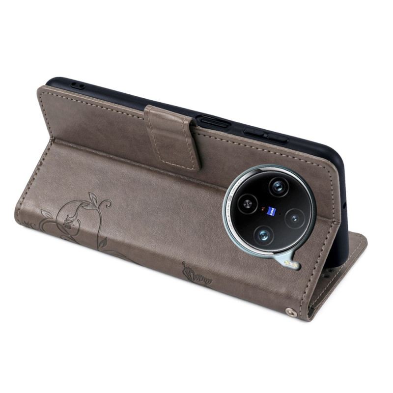 Fodral För Vivo X100 Pro Blommigt Armband