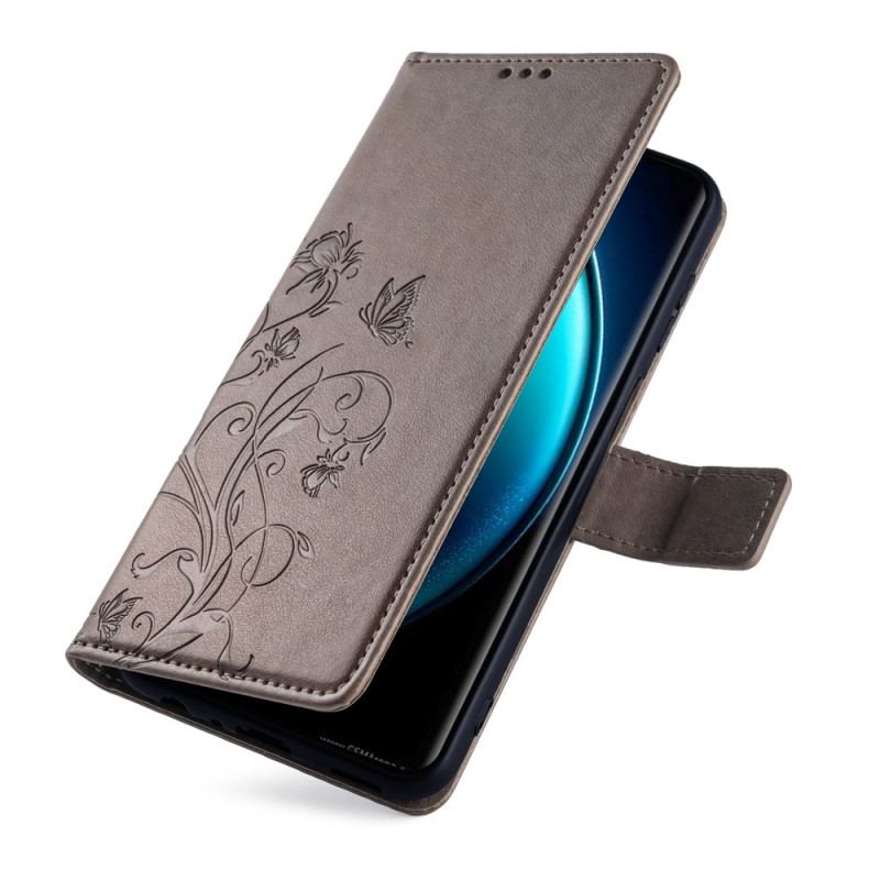 Fodral För Vivo X100 Pro Blommigt Armband