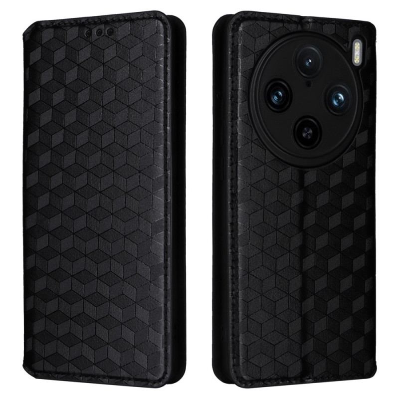 Fodral Vivo X100 Pro Diamantmönster