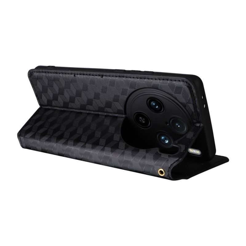 Fodral Vivo X100 Pro Diamantmönster