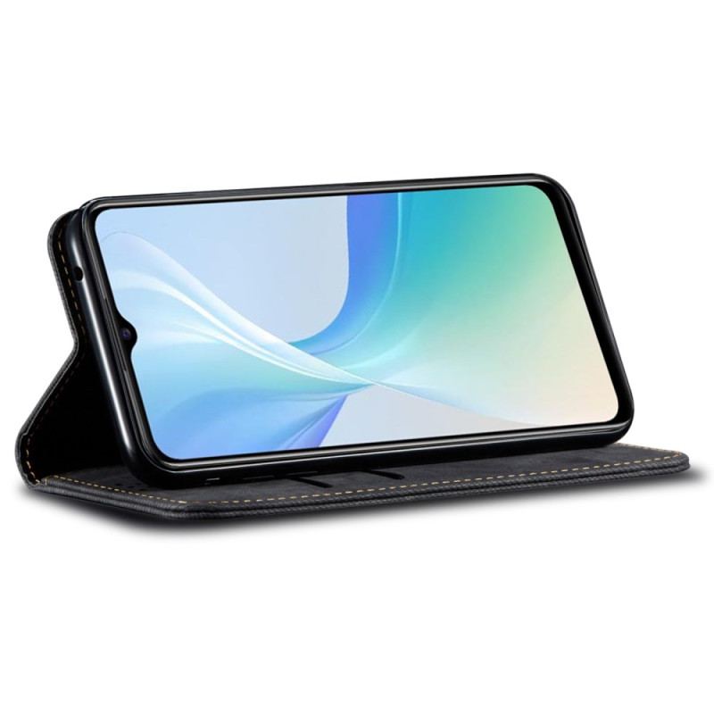 Folio-fodral För Vivo X100 Pro Denimstruktur