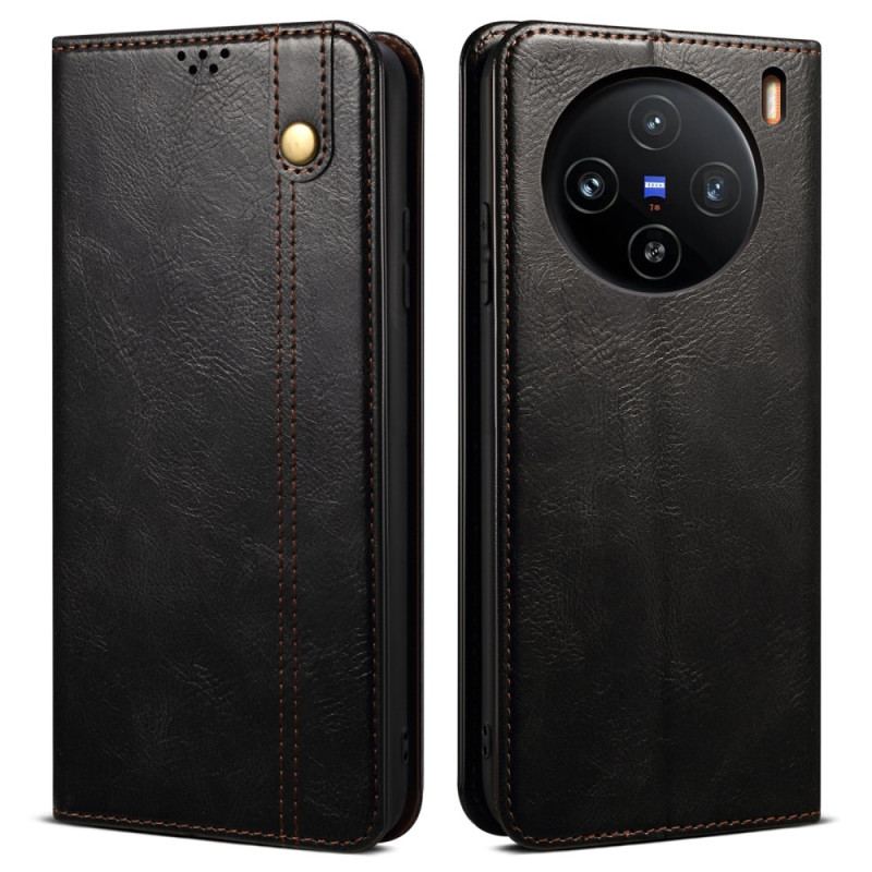 Folio-fodral Vivo X100 Pro Vaxat Konstläder