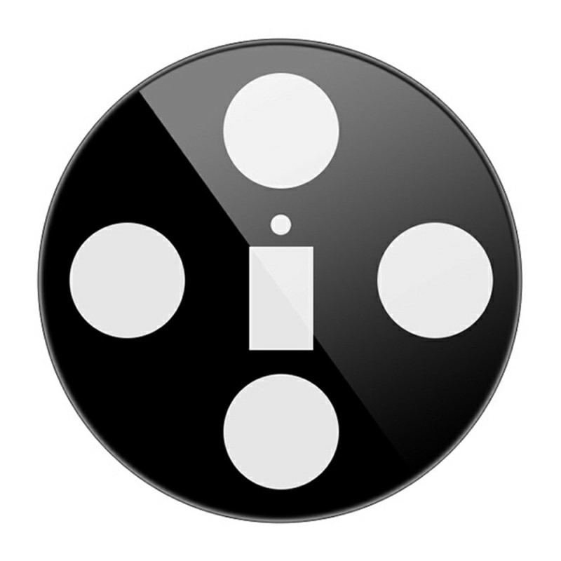 Linsskydd I Härdat Glas För Vivo X100 Pro Självpositionerande Ram (svart Version)