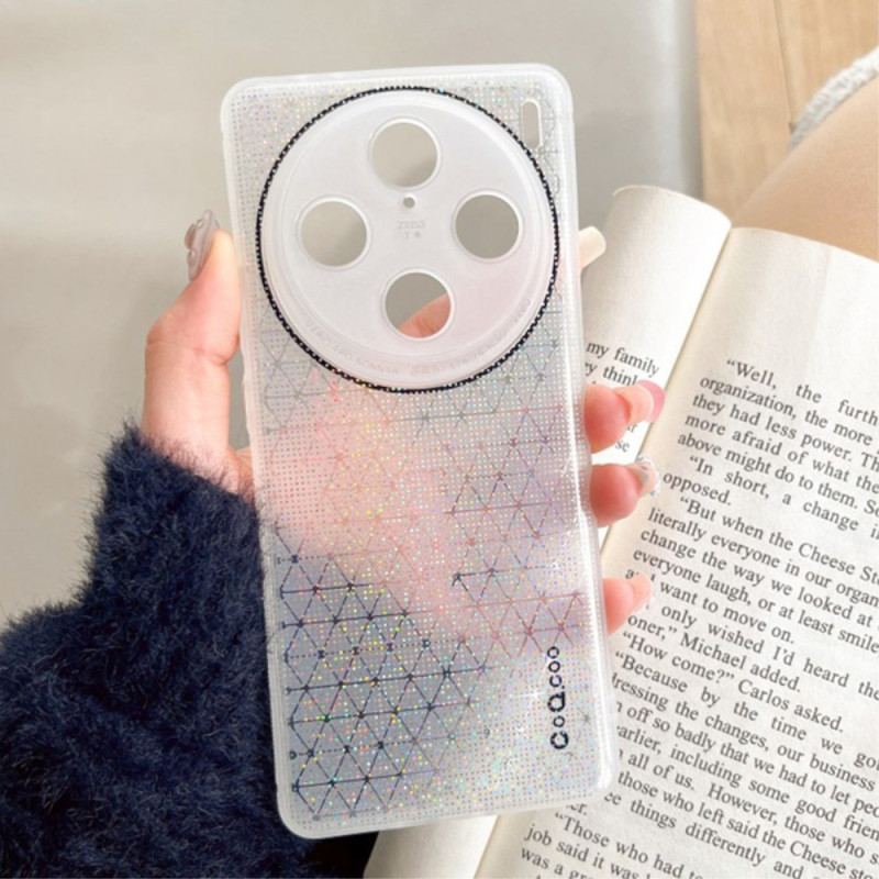 Skal Vivo X100 Pro Telefonfodral Q.coo Bling Aurora-serien