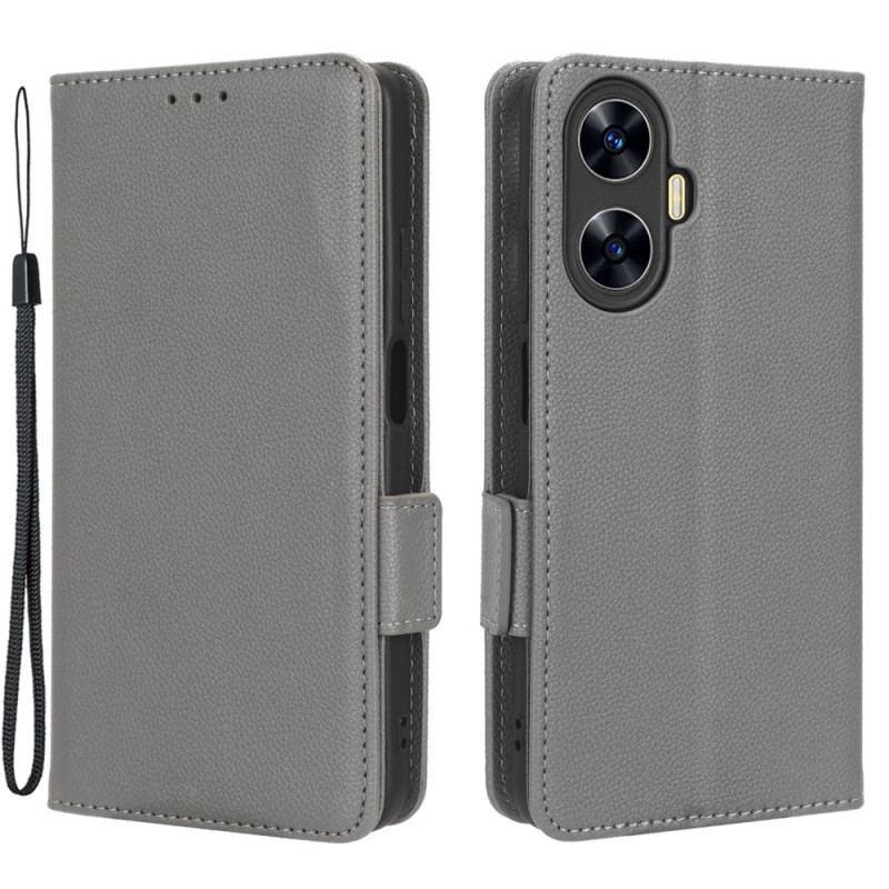 Fodral För Realme C55 Plånbok Med Smal Rem