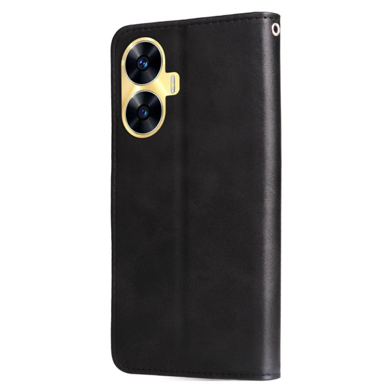 Fodral Realme C55 Myntväska Fram