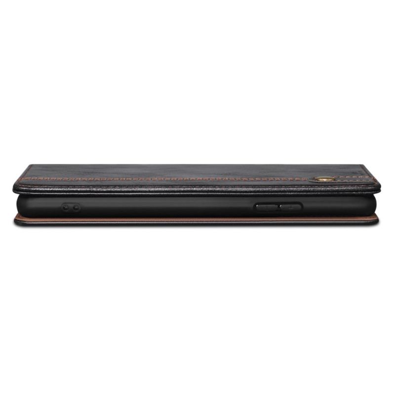 Folio-fodral Realme C55 Vaxat Konstläder