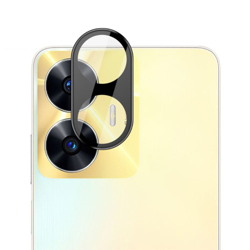 Linsskydd I Härdat Glas För Realme C55 (svart Version)