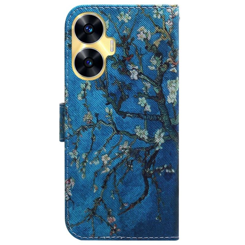 Skyddsfodral Realme C55 Aprikosblommor