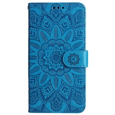 Skyddsfodral Realme C55 Solrosmönstrad Rem