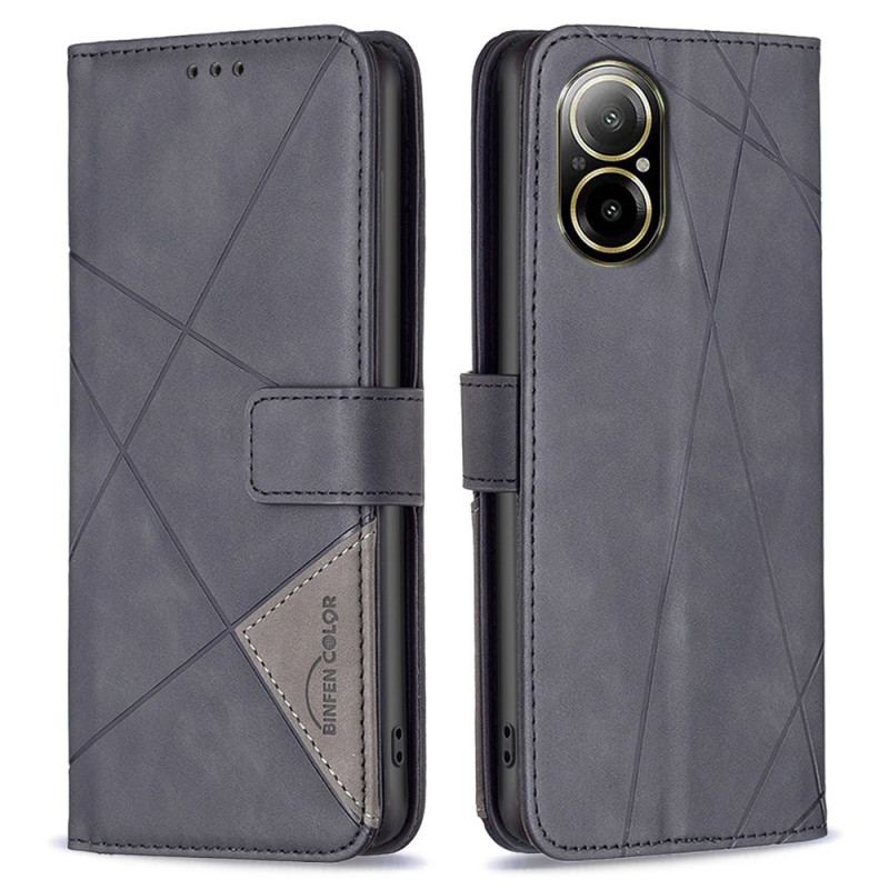 Fodral För Realme C67 Geometriskt Mönster Binfen Color