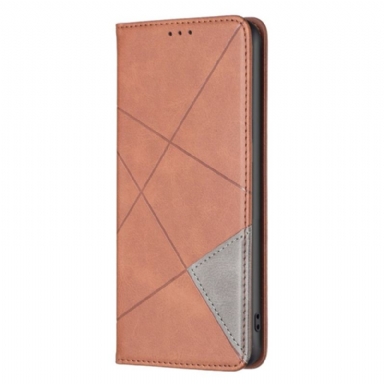 Folio-fodral Realme C53 Geometriskt Mönster