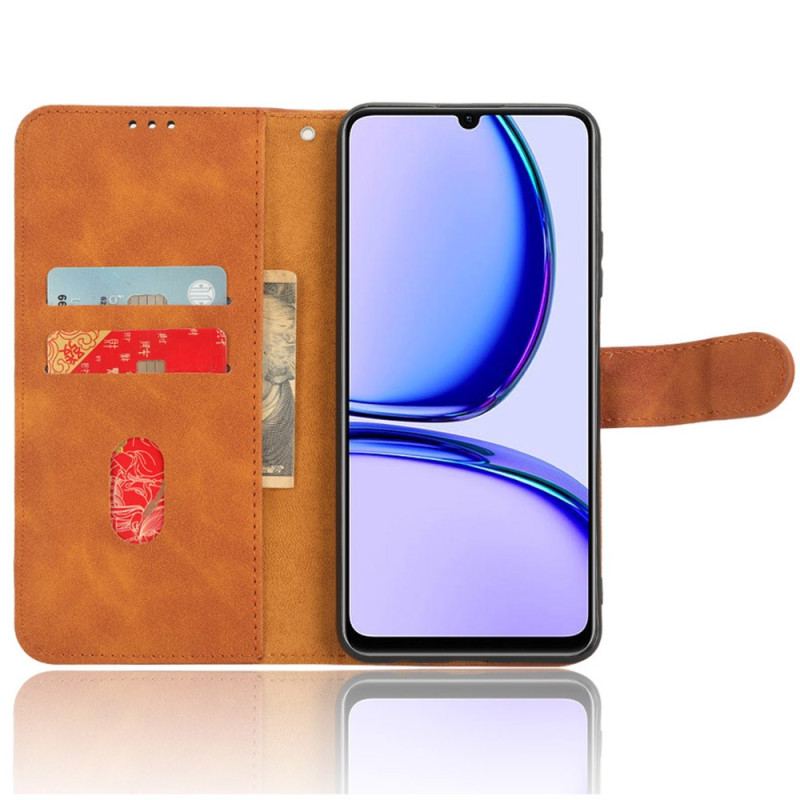 Läderfodral Realme C53 Telefonfodral Armband Med Lädereffekt
