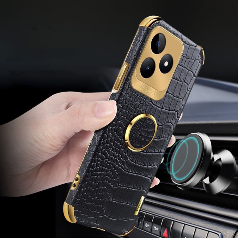 Skal Realme C53 Ringhållare Med Krokodilstruktur