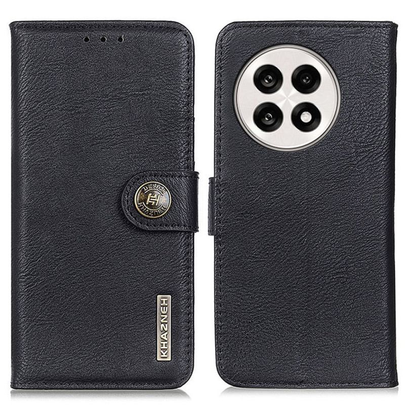 Fodral För Oneplus 13r Khazneh Lädereffekt