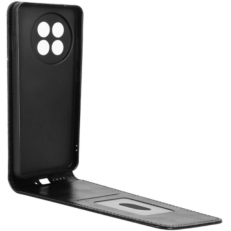 Fodral Oneplus 13r Konstläder Med Vertikal Flik