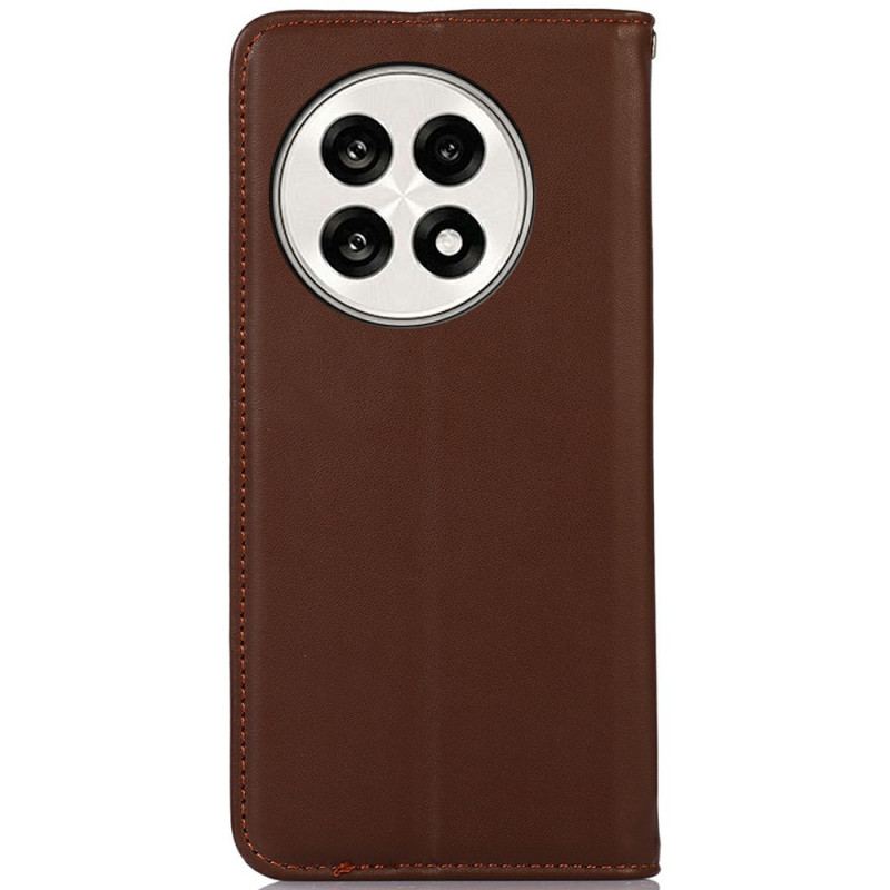 Folio-fodral Oneplus 13r Khazneh Läder