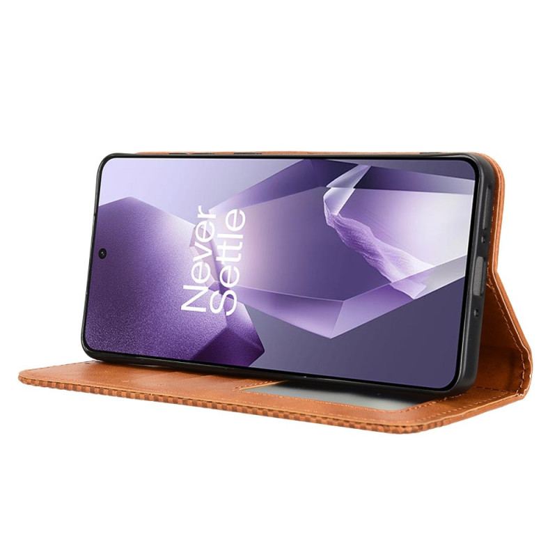 Folio-fodral Oneplus 13r Telefonfodral Vintagekant