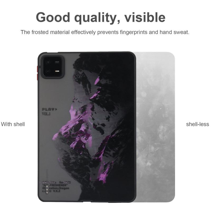Skal Xiaomi Pad 6 Pro Lila Snöiga Berg