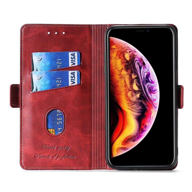 Folio-fodral För Samsung Galaxy S20 FE Fallskydd Keyunfei Konstläder Bicolor