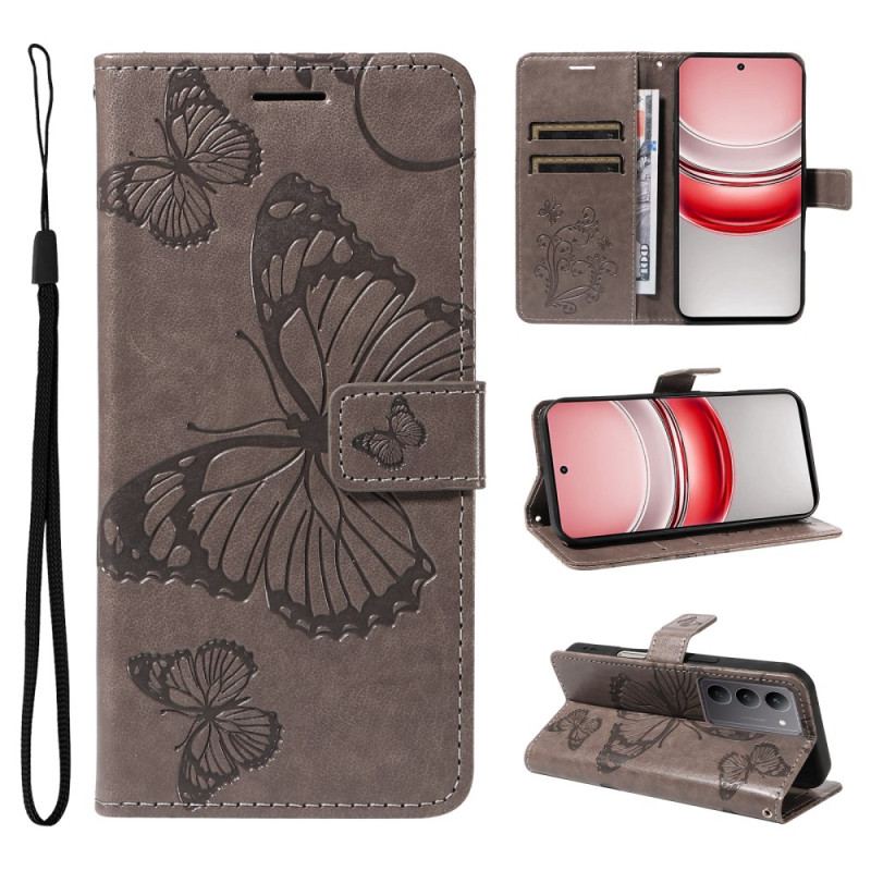 Fodral Realme C71 Jättefjärilar