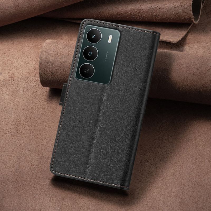 Läderfodral Realme C71 Telefonfodral Binfen Color Rfid-plånbok