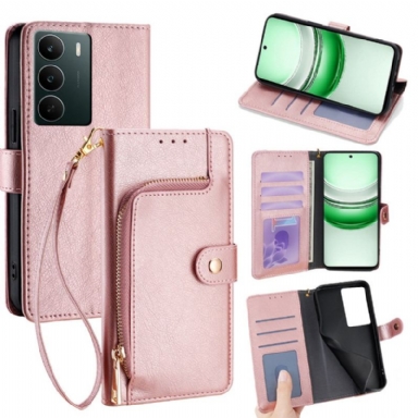 Skyddsfodral Realme C71 Dragkedja-plånbok