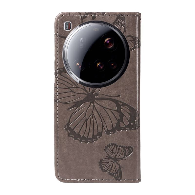 Fodral För Xiaomi 15 Ultra Jättefjärilar