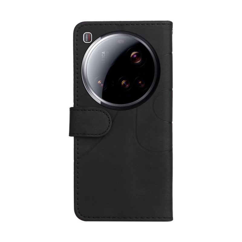 Fodral För Xiaomi 15 Ultra Tvåfärgade Vågiga Linjer