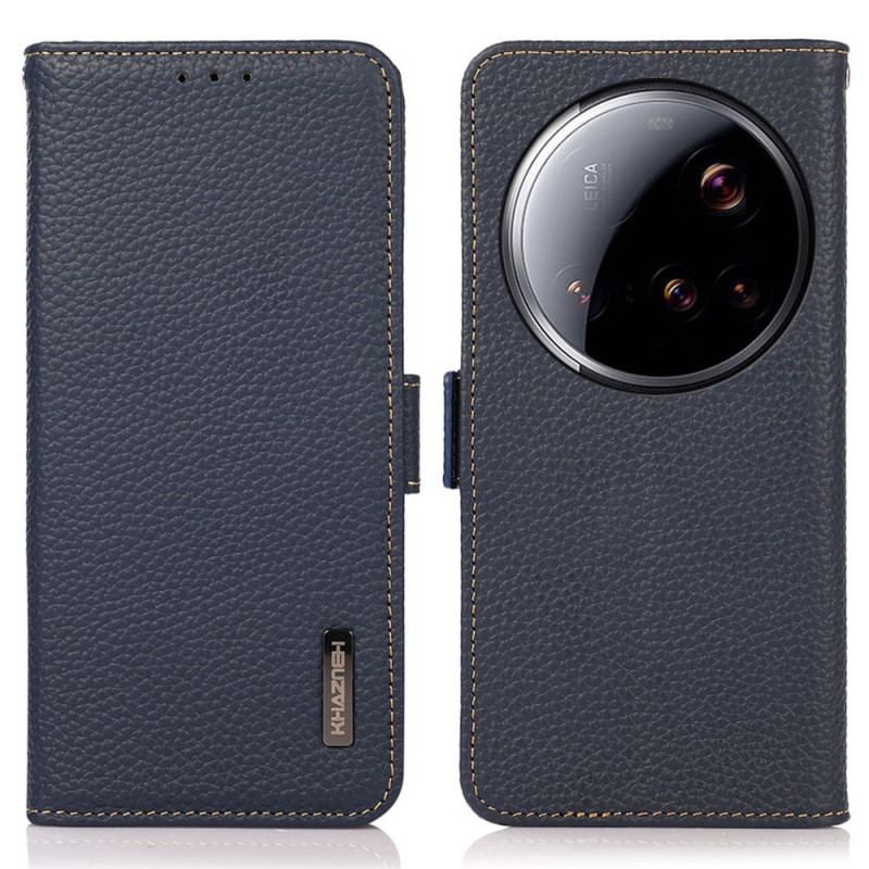 Fodral Xiaomi 15 Ultra Khazneh Rfid-blockerande Läder