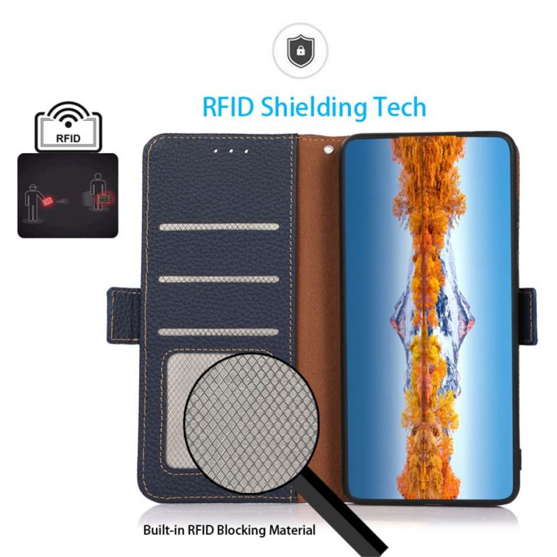 Fodral Xiaomi 15 Ultra Khazneh Rfid-blockerande Läder