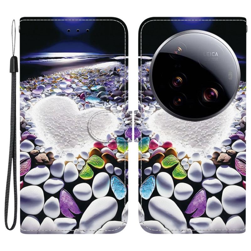 Fodral Xiaomi 15 Ultra Vitt Hjärta