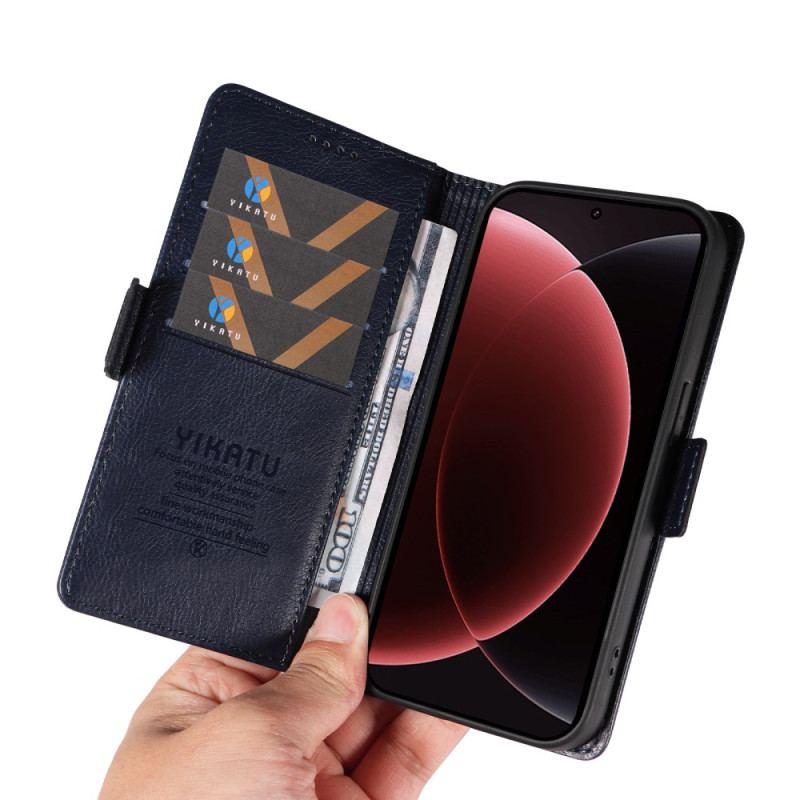 Fodral Xiaomi 15 Ultra Ykatu Litchikonstläder