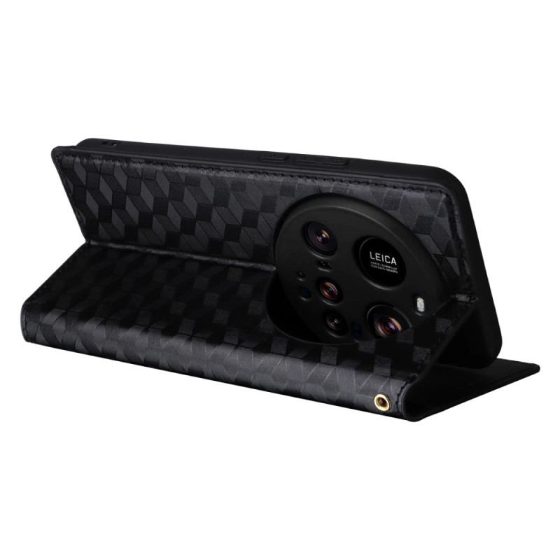 Folio-fodral Xiaomi 15 Ultra Telefonfodral 3d-diamanter