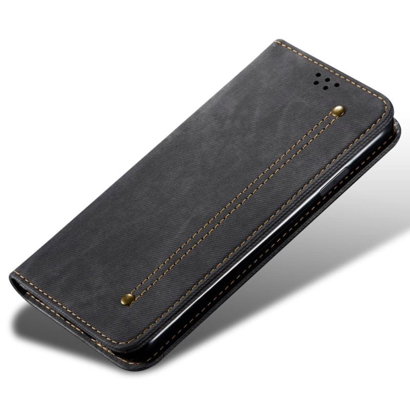 Folio-fodral Xiaomi 15 Ultra Telefonfodral Denimtyg