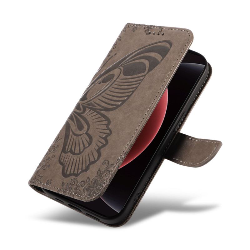 Läderfodral Xiaomi 15 Ultra Telefonfodral Fjärilsdesign