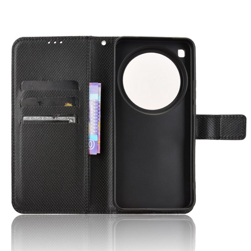 Läderfodral Xiaomi 15 Ultra Telefonfodral Remsömmar