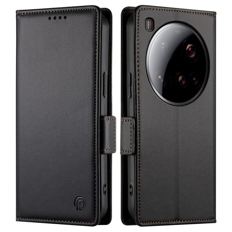 Läderskal Fodral Xiaomi 15 Ultra Dubbel Spänne