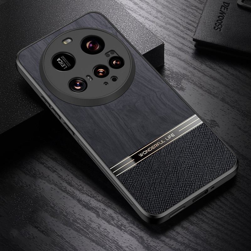 Skal För Xiaomi 15 Ultra Trästruktur