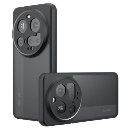 Skal Xiaomi 15 Ultra Telefonfodral Svart Genomskinlig