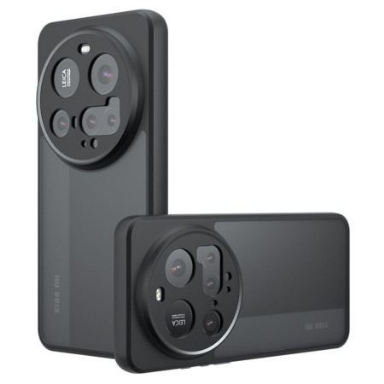 Skal Xiaomi 15 Ultra Telefonfodral Svart Genomskinlig