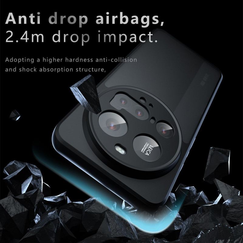 Skal Xiaomi 15 Ultra Telefonfodral Svart Genomskinlig