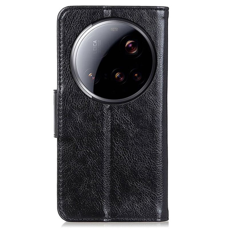 Skyddsfodral Xiaomi 15 Ultra Nappaläderstruktur